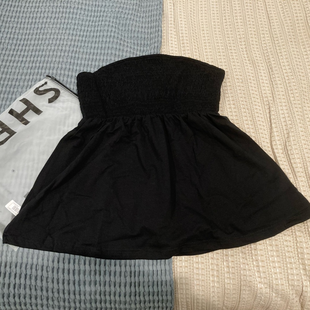 SHEIN smocked top